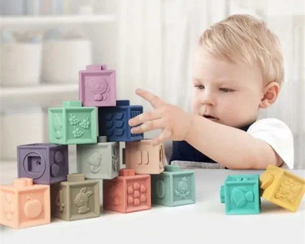 Cubes Sensoriels pour Bébé Cubes Sensoriels pour Bébé