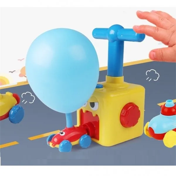 Voiture Jouet Inertia Ballon pour Enfants - Power Voiture de Lancement propulsée avec 6 ballons - Ours Bleu - Sport Voiture Jouet Inertia Ballon pour Enfants - Power Voiture de Lancement propulsée avec 6 ballons - Ours Bleu - Sport